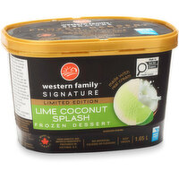 Western Family - Signature Coconut Lime Splash Ice Cream