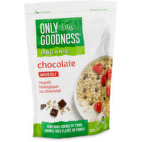 Only Goodness - Muesli, Chocolate, 620 Gram
