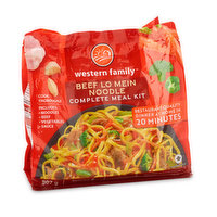 Western Family - Beef Lo Mein Noodle Meal Kit, 1 Each