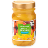 Western Family - Sliced Peaches in Pear Juice, 540 Millilitre