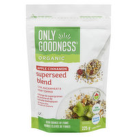 Only Goodness - Organic Apple Cinnamon Superseed Mix Cereal, 225 Gram