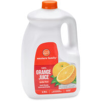 western Family - Western Family Nfc Orange Juice, 3.78 Litre