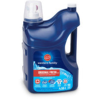 Western Family - Liquid Laundry Detergent, Original Fresh Scent, 4.55 Litre