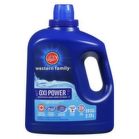 Western Family - Concentrated Liquid Laundry Detergent, Oxi Power, 2.72 Litre