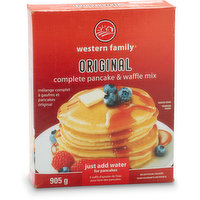 Western Family - Pancake & Waffle Mix, Complete, 905 Gram