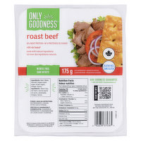 Only Goodness - Roast Beef Meat, Sliced, 175 Gram