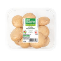 ONLY GOODNESS - Organic Crimini Mushrooms, 227 Gram