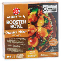 Western Family - Booster Bowl Orange Chicken with Rice