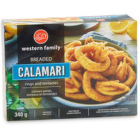 Western Family - Breaded Calamari, 340 Gram