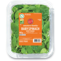 Western Family - Baby Spinach, 142 Gram
