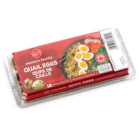 Western Family - Fresh Quail Eggs, 18 Each