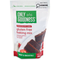 Only Goodness - Chocolate Cake Baking Mix, Gluten Free, 600 Gram