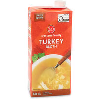 Western Family - Turkey Broth, Limited Edition, 946 Millilitre