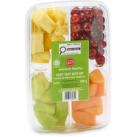 Western Family - Fruit Tray with Dip, 950 Gram