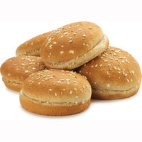 Bake Shop - Whole Wheat Hamburger Buns, 8 Each