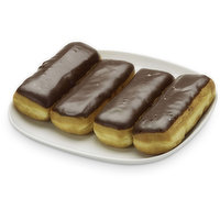 Bake Shop - Long John Chocolate Donuts - 4 Pack, 4 Each