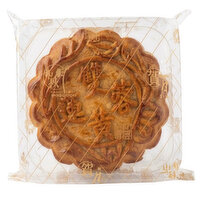 PriceSmart Foods - White Lotus Seed Paste with Double Egg Yolks Mooncake, 185 Gram