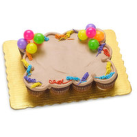 Bake Shop - Chocolate Cupcake Cake Butter Cream 12 Pieces, 1 Each