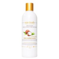 Scentuals - Pure Castile Shampoo - Coconut, 500 Millilitre