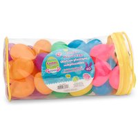 Easter Treasures - Fillable Plastic Eggs - 40 Pack