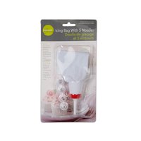 L Gourmet - Icing Bag with 5 Nozzles, 1 Each
