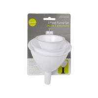 L Gourmet - Plastic Funnel - Set of 3, 1 Each