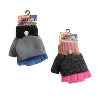 Nordic Trail - Kids 2-in-1 Fingerless Gloves, 1 Each