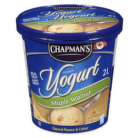 Chapmans - Frozen Yogurt Maple Walnut, 2 Litre