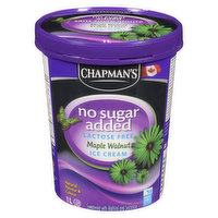 Chapman's - Lactose Free Maple Walnut Ice Cream NSA, 1 Litre