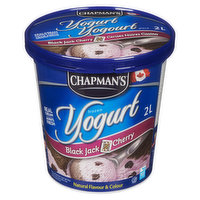 Chapman's - Frozen Yogurt Black Jack Cherry