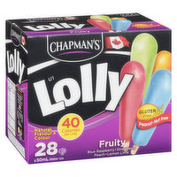 Chapman's - Lil Lolly Ice Bars - Fruity, 28 Each
