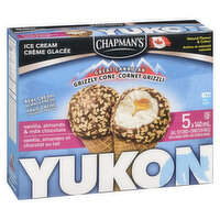 Chapman's - Yukon Ice Cream Cone - Vanilla & Almonds