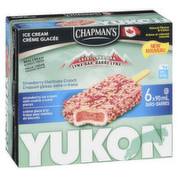 Chapmans - Chpmn Yukon Bar Strawberry Crunch, 6 Each