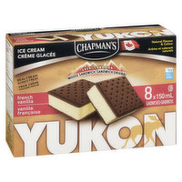 Chapman's - Grt Cndn French Vanilla Yukon Ice Cream Sandwiches