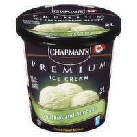 Chapmans - Premium Pistachio & Almond Ice Cream, 2 Litre