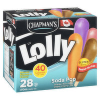 CHAPMANS - Soda Pop Lollys, 50 Millilitre