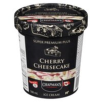 Chapmans - Super Premium Plus Cherry Cheesecake Ice Cream, 500 Millilitre