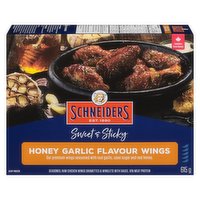 Schneiders - Chicken Wing Honey Garlic, 615 Gram