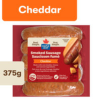 Maple Leaf Prime - Smoked Sausage Cheddar, 375 Gram