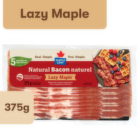 Maple Leaf - Lazy Maple Natural Bacon, 375 Gram