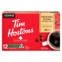 Tim Hortons - Coffee K-Cups Original Blend, 12 Each