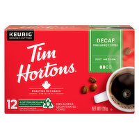 Tim Hortons - Tim Hortons Decaf Single Serve, 12 Each