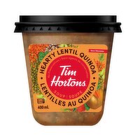 Tim Hortons - Hearty Lentil Quinoa Soup On-the-Go, 400 Millilitre