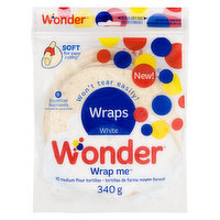 Wonder - White Wraps Medium 7in