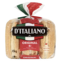 D'Italiano - Sausage Buns - Original, 6 Each
