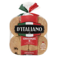 D'Italiano - Crustini Buns Original, 8 Each