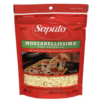 Saputo - Shredded Cheese Part Skimmed Mozzarella, 320 Gram