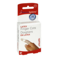 Pharmasystems - Latex Finger Cots, 24 Each