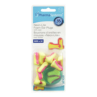 PharmaSystems - P/S Ear Plugs Foam Neon Lite