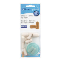 Pharmasystems - P/S EAR PLUG TAPERED SOFT FIT TAN